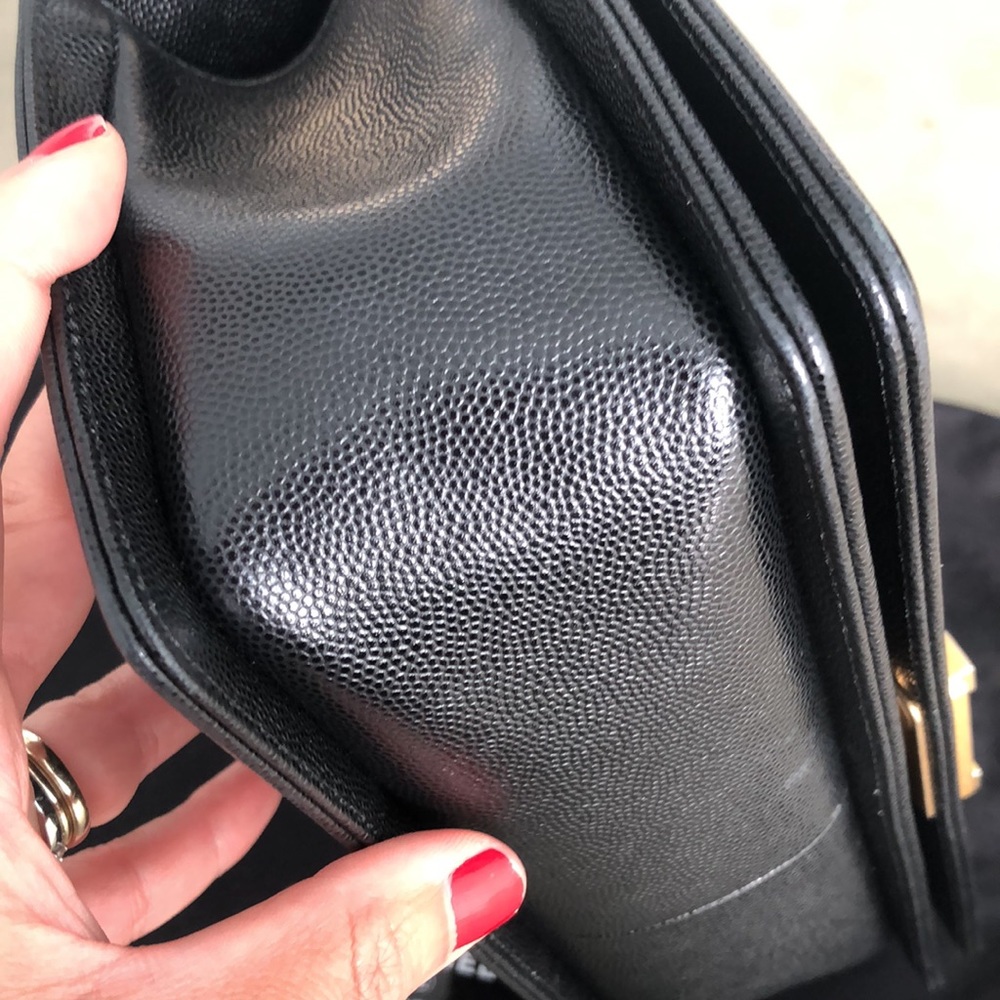 β€οΈ SOLD β€οΈ Stunning Boy CHANEL Handbag - Picture 7 of 15